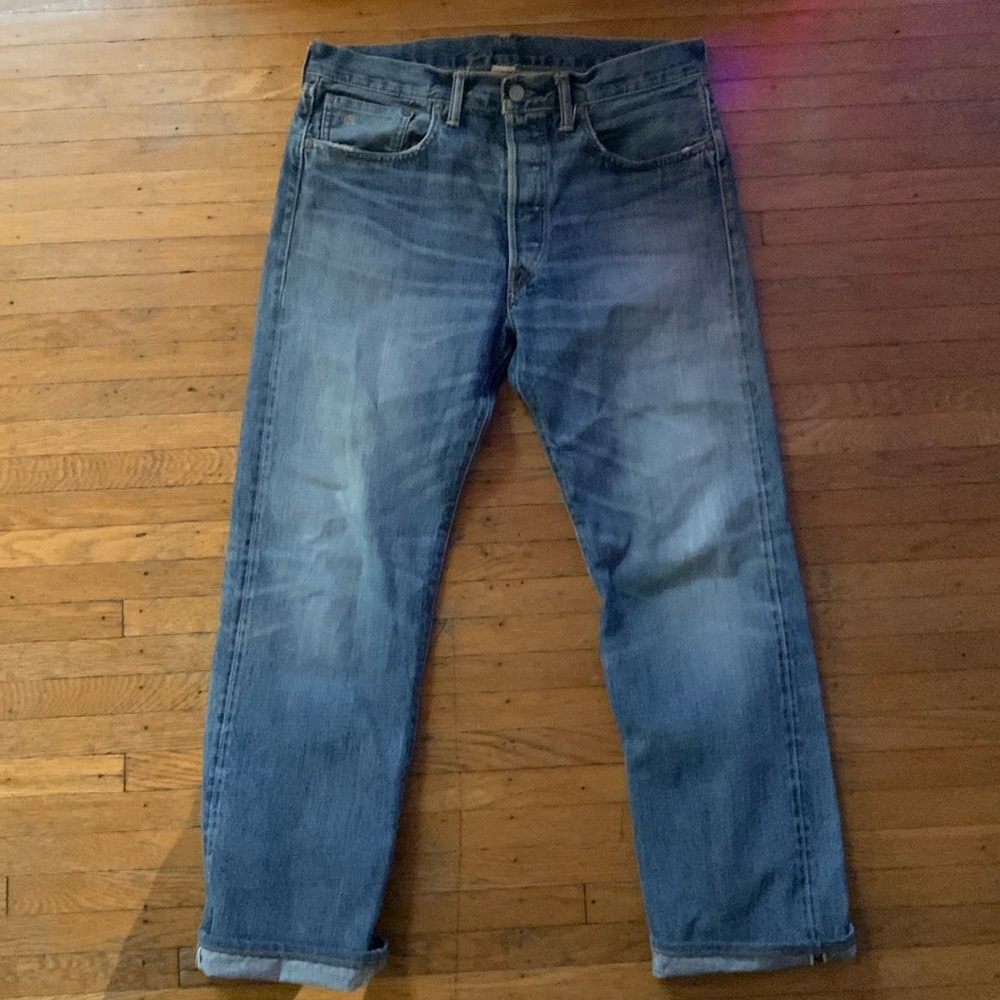Ralph Lauren Double RL RRL Straight Leg Selvedge Denim